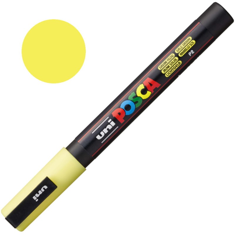 Pisak POSCA 3M 0.9-1.3 mm P2 Sunshine Yellow