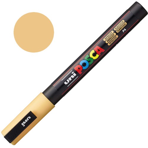 Marker POSCA 3M 0.9-1.3 mm P4 Apricot