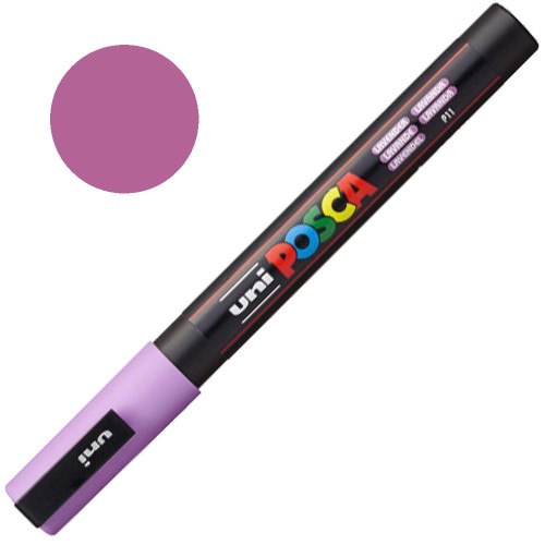 Marker POSCA 3M 0.9-1.3 mm P11 Lavender