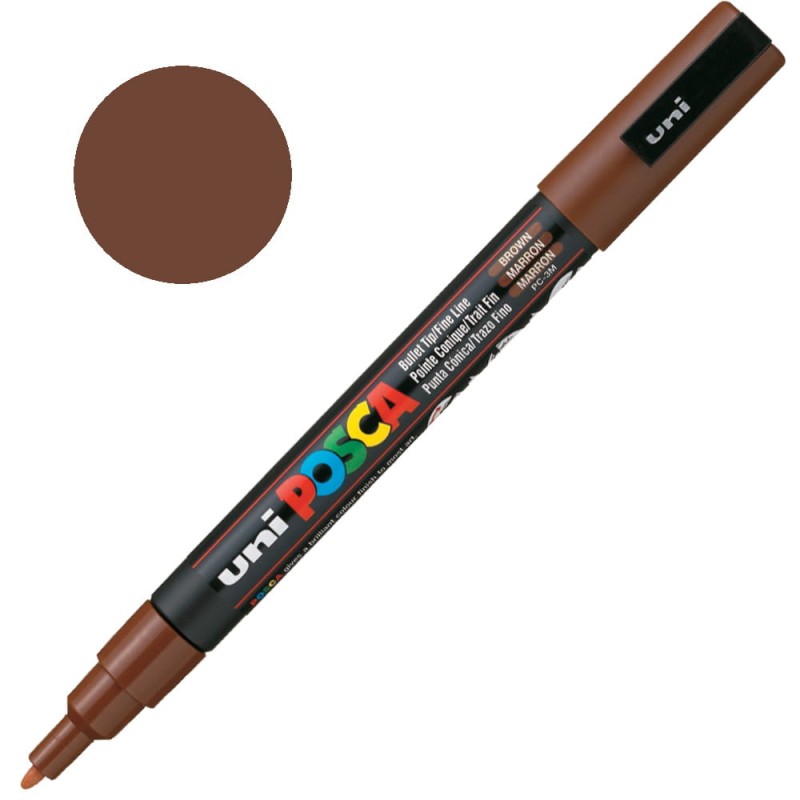 Pisak POSCA 3M 0.9-1.3 mm 21 Brown