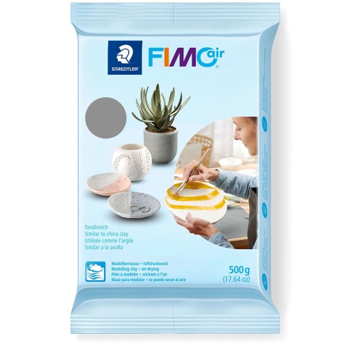 Glina samoutwardzalna Fimo Air Basic 500 g - Szary