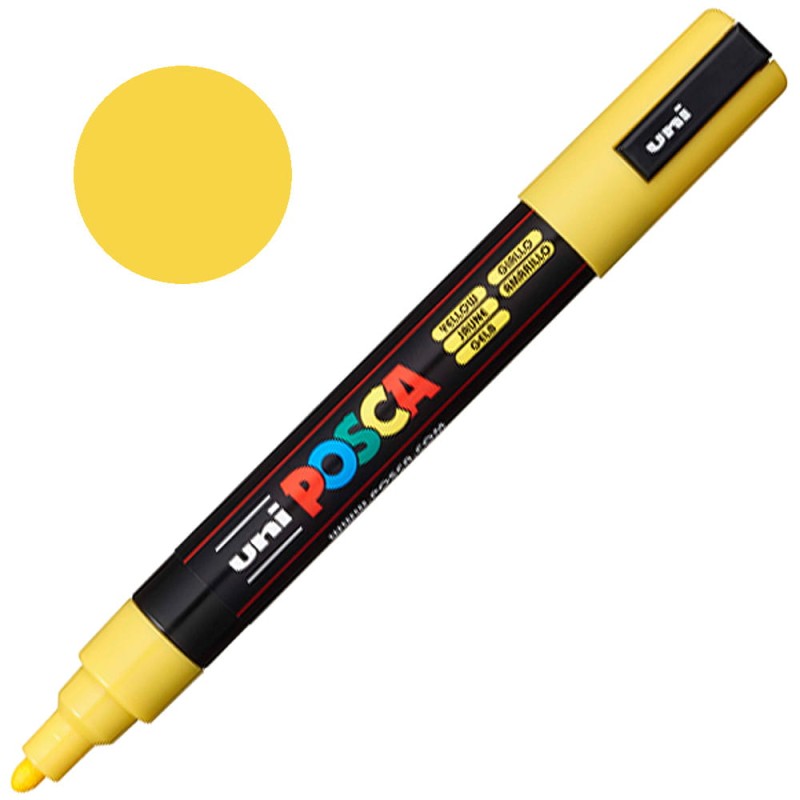 Pisak POSCA 5M 1.8-2.5 mm 02 Yellow