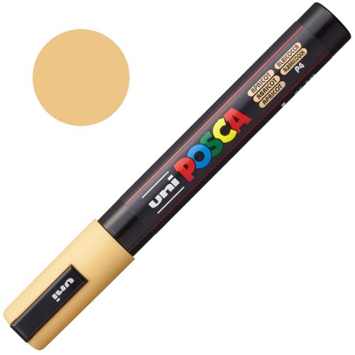 Marker POSCA 5M 1.8-2.5 mm P4 Apricot