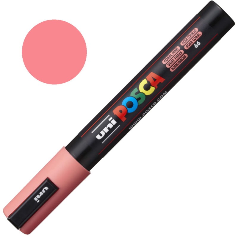 Pisak POSCA 5M 1.8-2.5 mm 66 Coral Pink