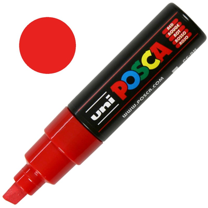 Pisak POSCA 8K 8.0 mm 15 Red