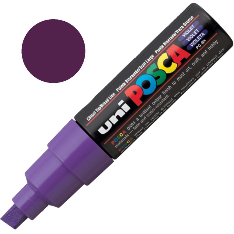 Pisak POSCA 8K 8.0 mm 12 Violet