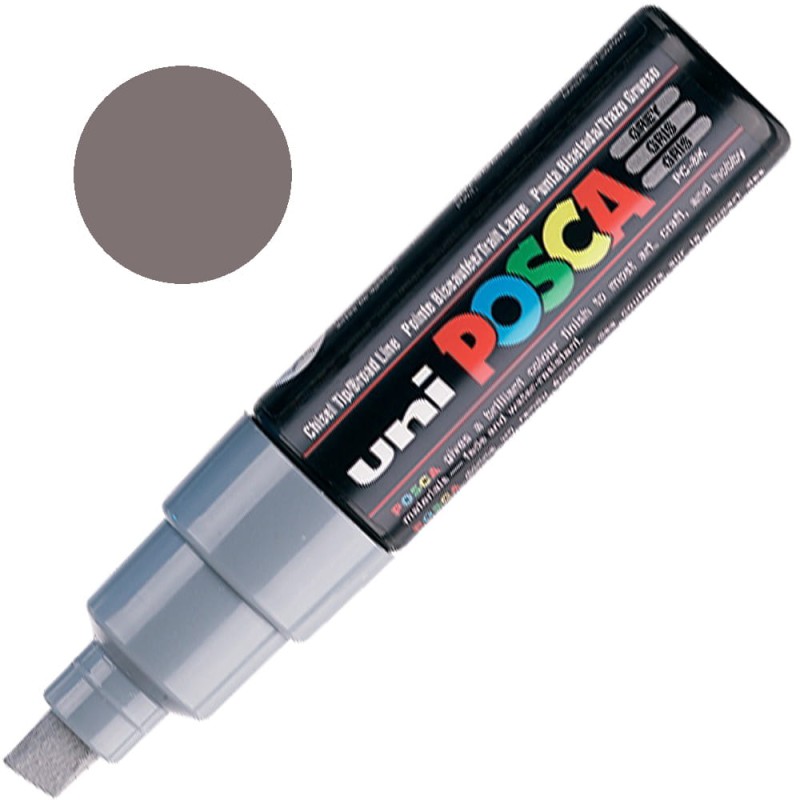 Pisak POSCA 8K 8.0 mm 37 Grey