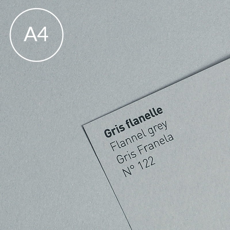 Papier Canson Mi-Teintes A4, 160 g, 25 ark. - 122 Flannel Grey