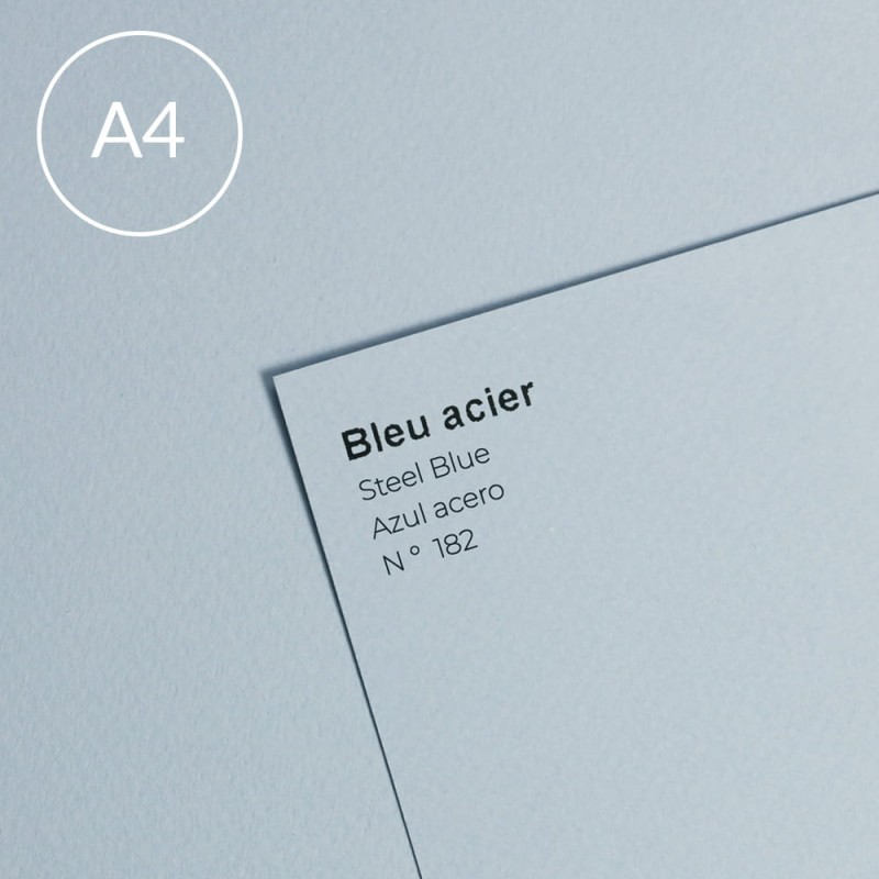 Papier Canson Mi-Teintes A4, 160 g, 25 ark. - 182 Steel blue