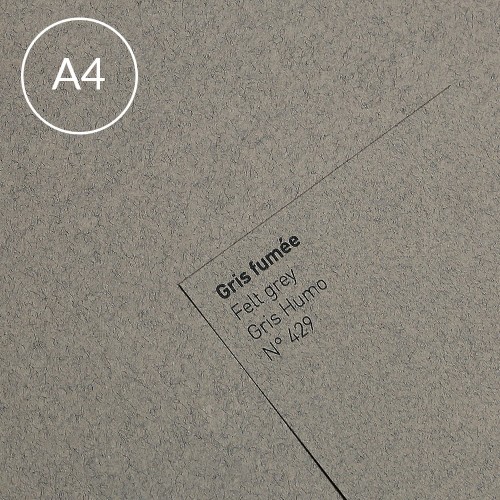 Papier Canson Mi-Teintes A4, 160 g, 25 ark. - 429 Felt Grey