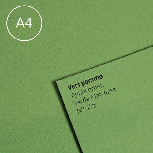 Papier Canson Mi-Teintes A4, 160 g, 25 ark. - 475 Green