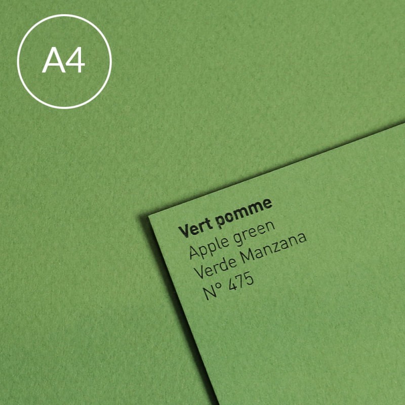 Papier Canson Mi-Teintes A4, 160 g, 25 ark. - 475 Green