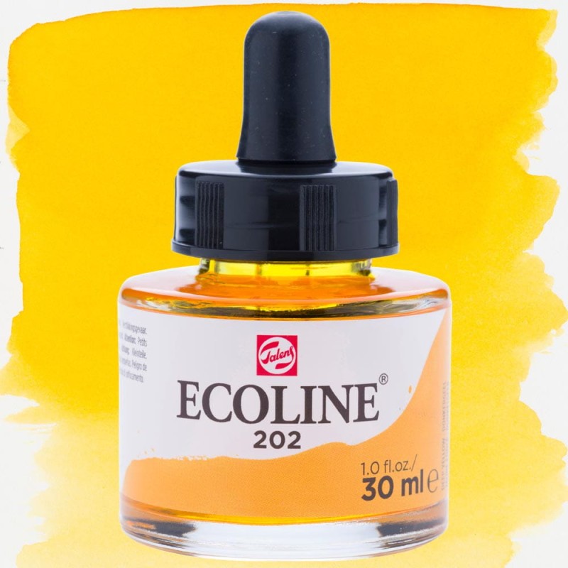 Farba akwarelowa Ecoline 30 ml - 202 Deep yellow