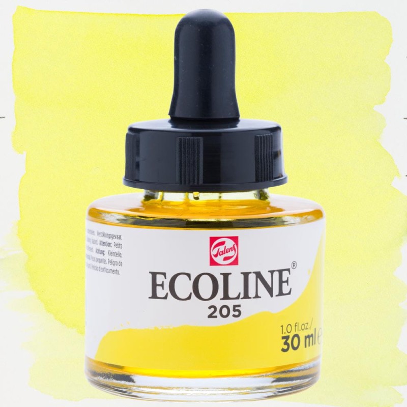 Farba akwarelowa Ecoline 30 ml - 205 Lemon yellow
