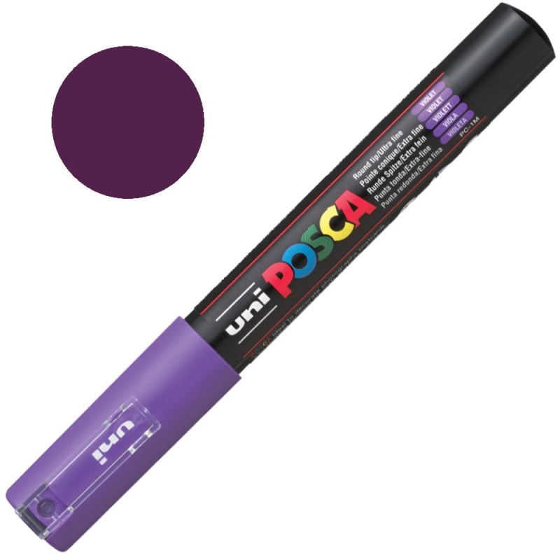 Pisak POSCA 1M 0.7 mm 12 Violet