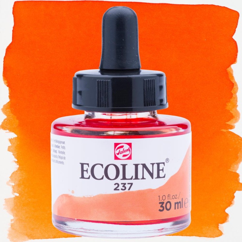 Farba akwarelowa Ecoline 30 ml - 237 Deep orange