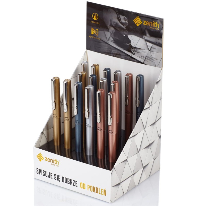 Pióro wieczne Zenith Omega Metalic miedź