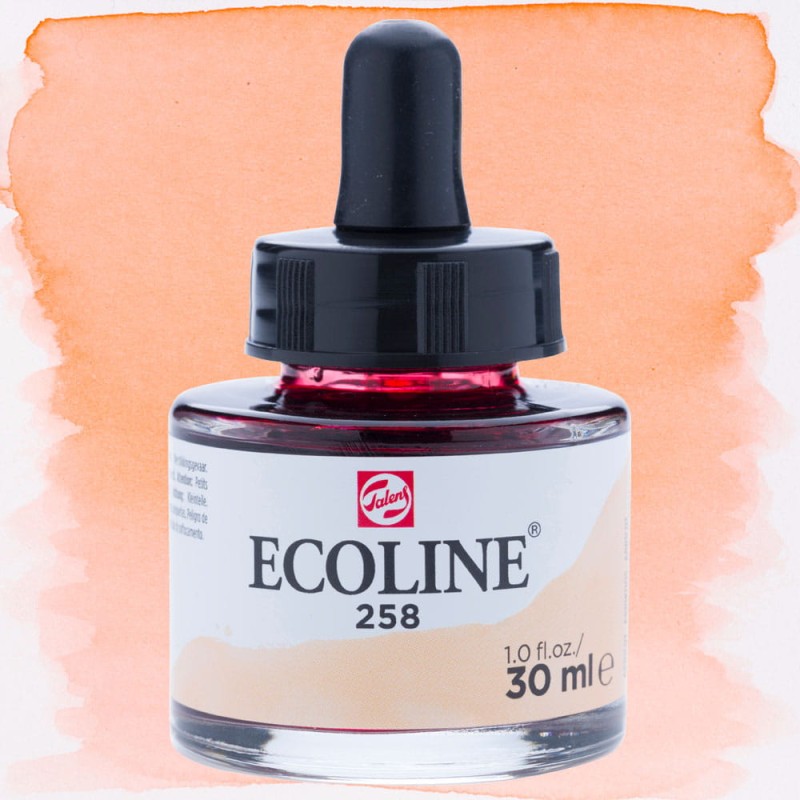 Farba akwarelowa Ecoline 30 ml - 258 Apricot