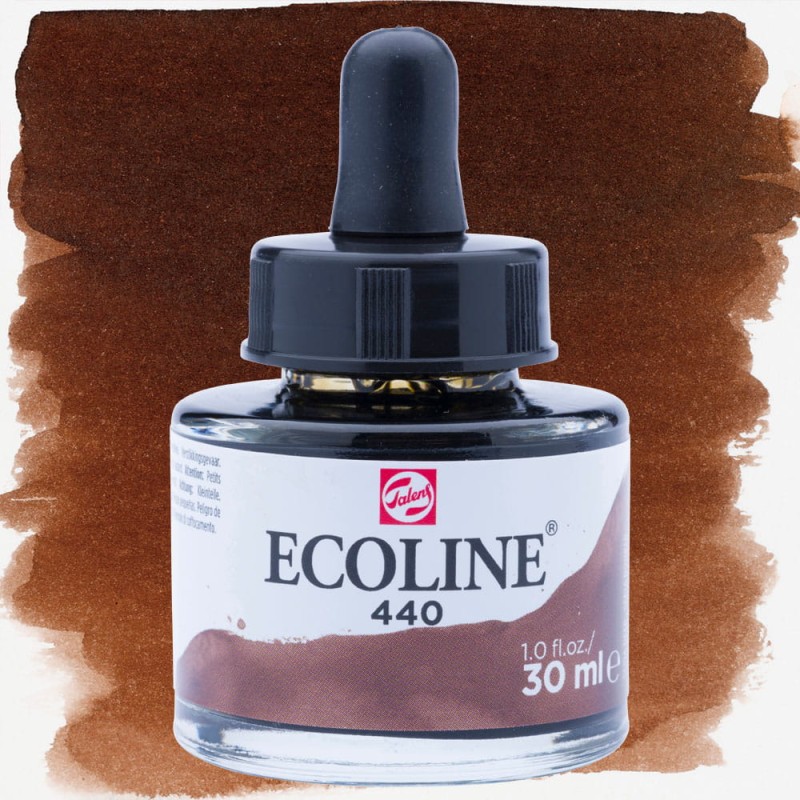 Farba akwarelowa Ecoline 30 ml - 440 Sepia deep