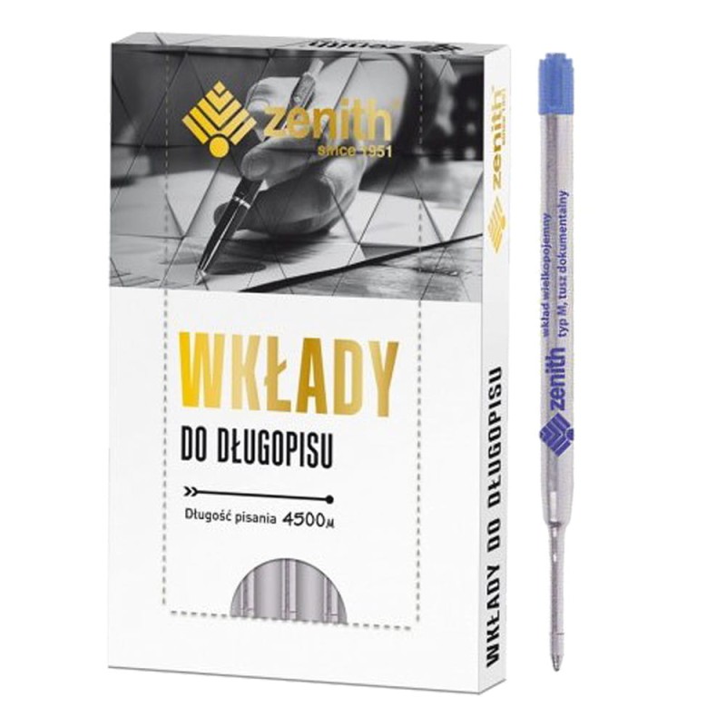 Wkład do długopisu Zenith niebieski 1 szt.