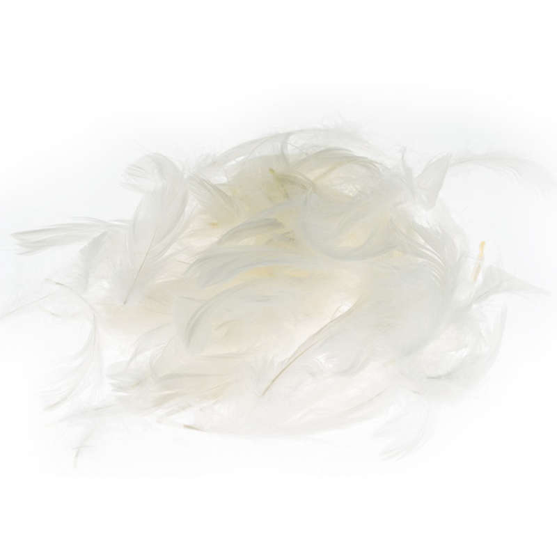 Piórka dekoracyjne Brewis 7g - białe