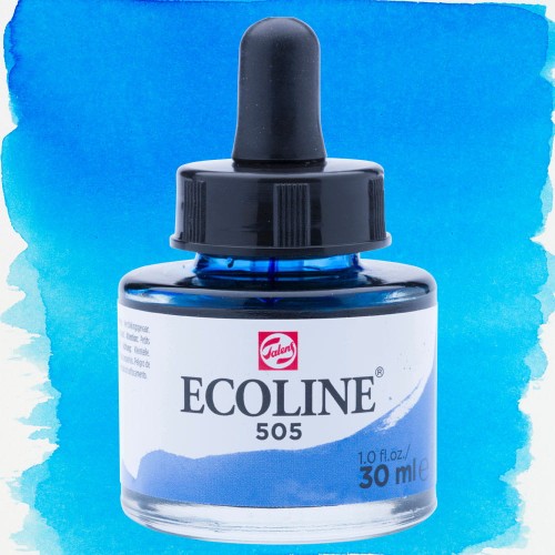 Farba akwarelowa Ecoline 30 ml - 505 Ultramarine light