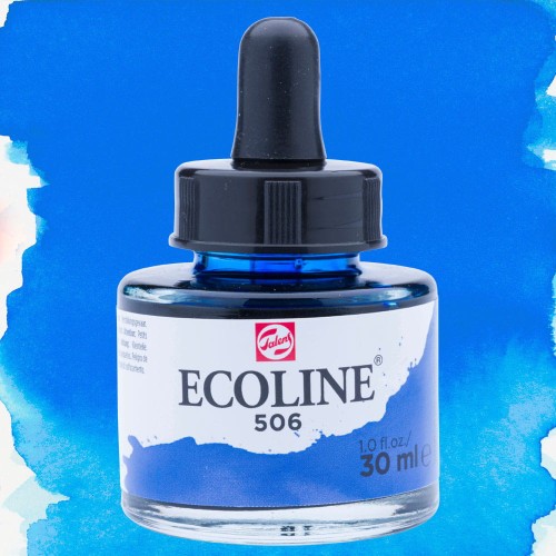 Farba akwarelowa Ecoline 30 ml - 506 Ultramarine deep