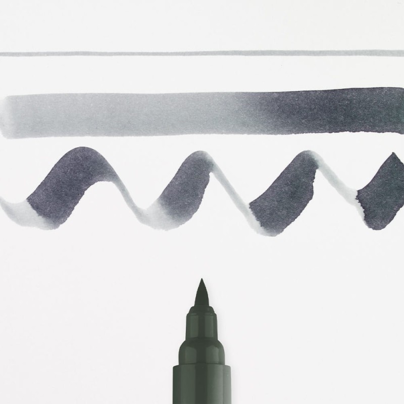 Marker Ecoline Brush Pen - 706 Deep Grey