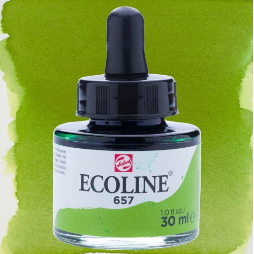 Farba akwarelowa Ecoline 30 ml - 657 Bronze green