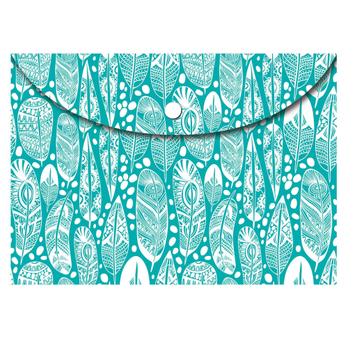 Teczka kopertowa A5 piórka