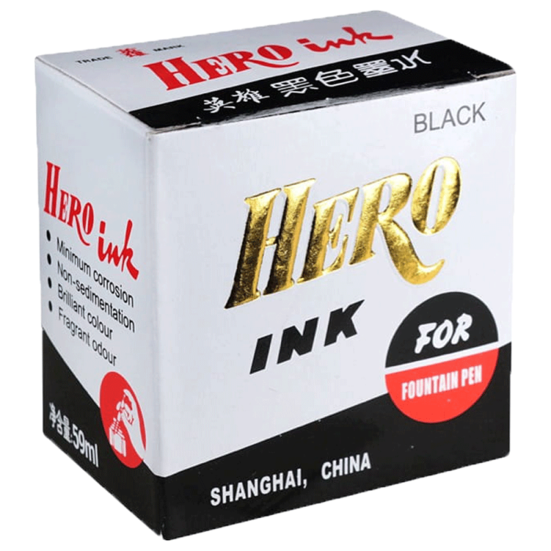 Atrament czarny 50 ml Hero