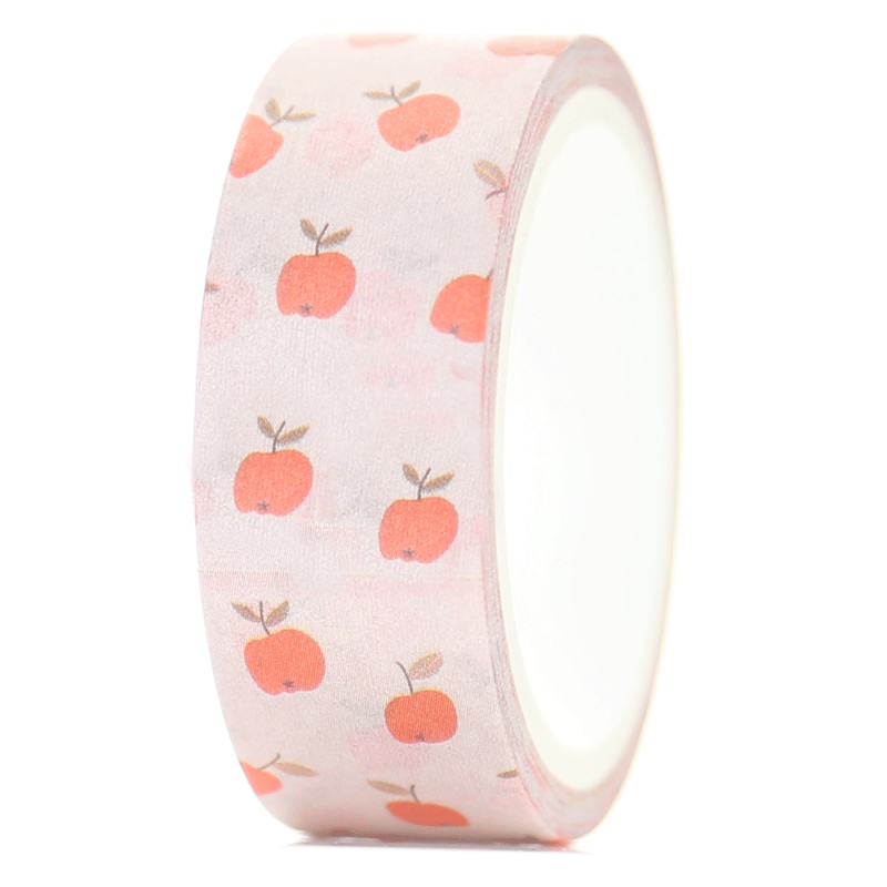 Taśma washi Cute Girl jabłuszka