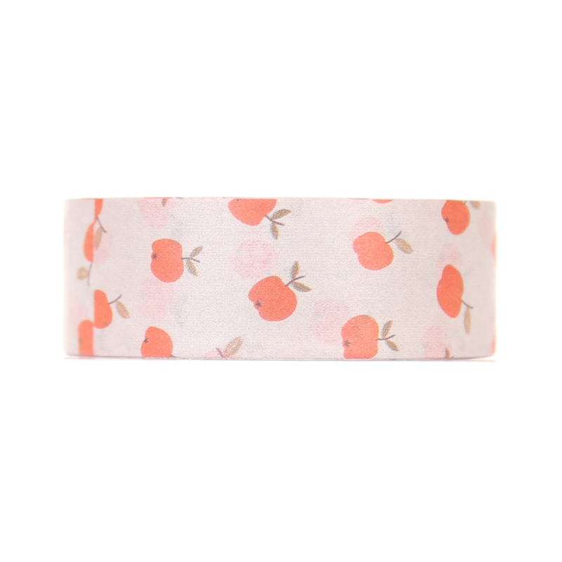 Taśma washi Cute Girl jabłuszka