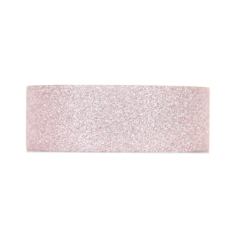 Taśma washi Glitter RÓŻOWY BROKAT