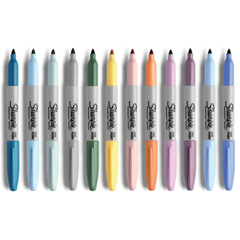Markery Sharpie 12 szt - Mystic Gems