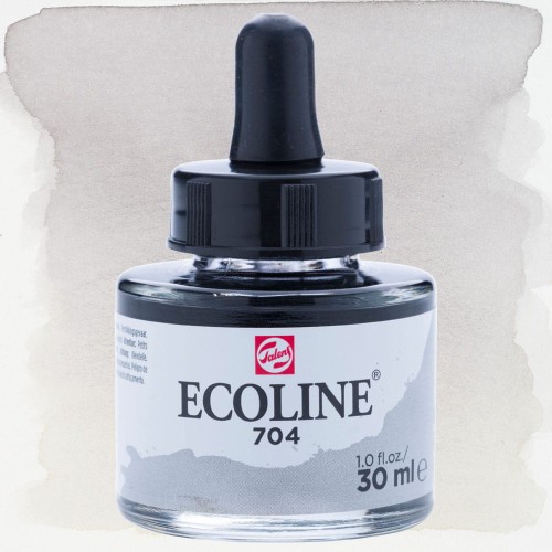 Farba akwarelowa Ecoline 30 ml - 704 Grey