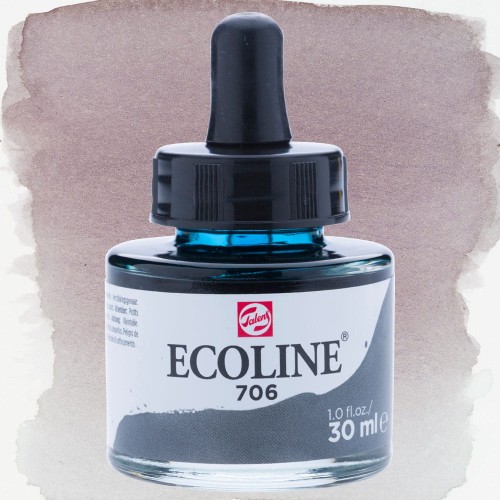 Farba akwarelowa Ecoline 30 ml - 706 Deep grey