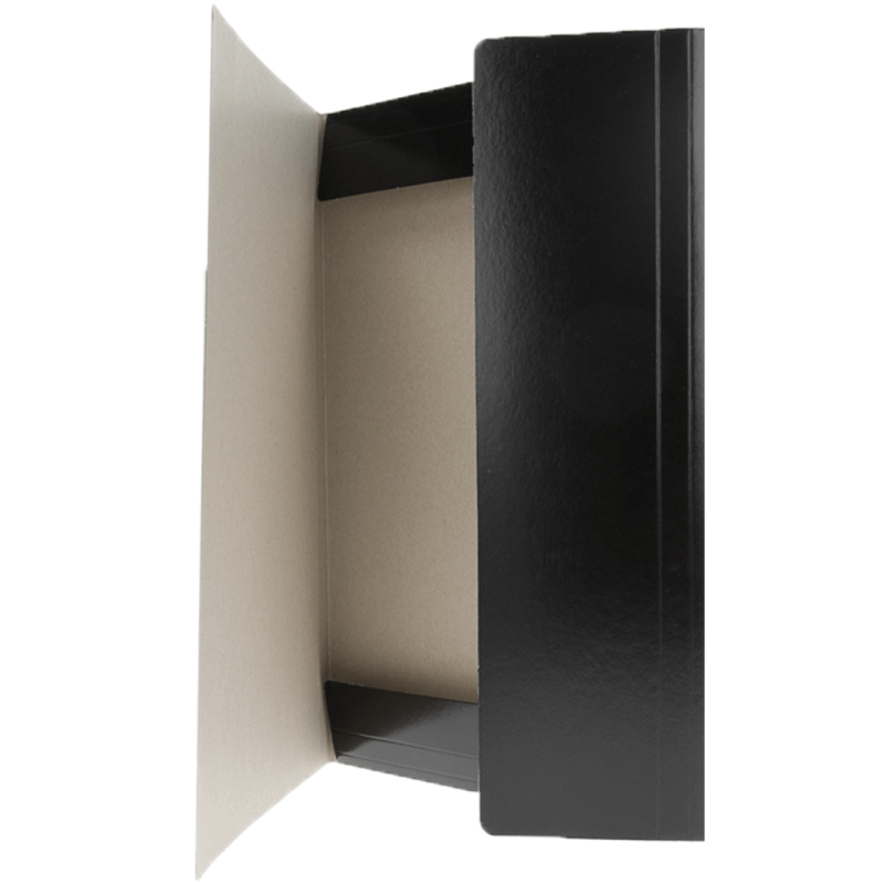 Teczka A4  z gumką Czarna