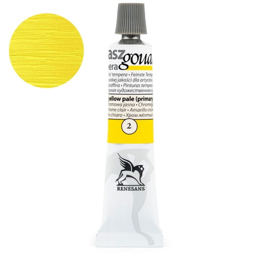 Farba Gouache Renesans 20 ml - 02 Żółta chromowa jasna