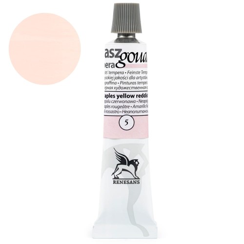 Farba Gouache Renesans 20 ml - 05 Żółta neapolitańska