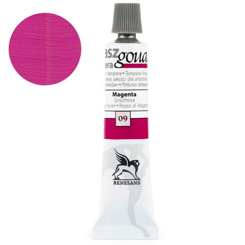 Farba Gouache Renesans 20 ml - 09 Magenta