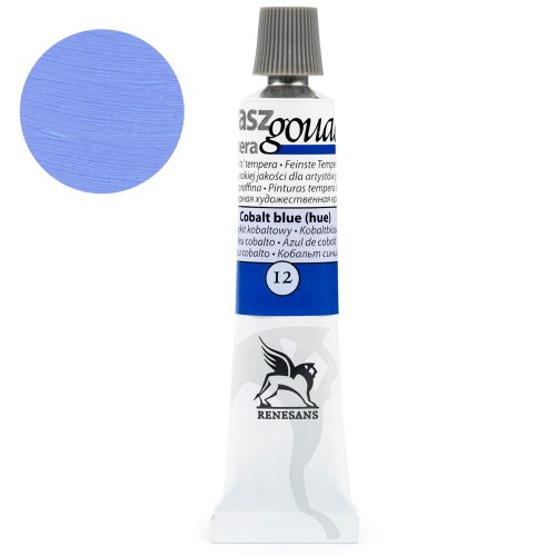 Farba Gouache Renesans 20 ml - 12 Błękit kobaltowy