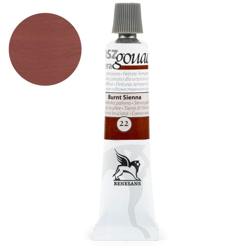 Farba Gouache Renesans 20 ml - 22 Siena palona