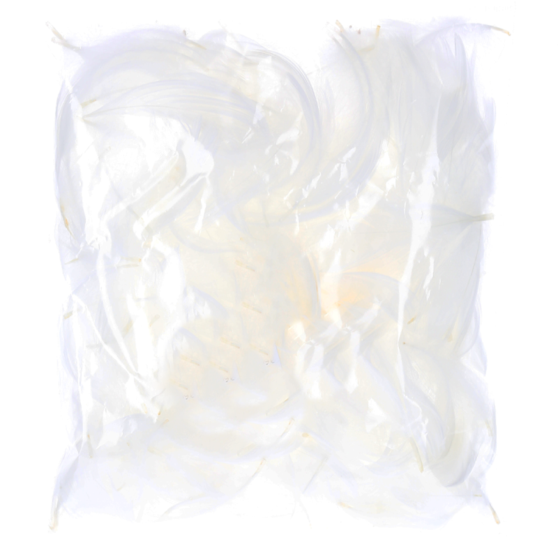 Piórka dekoracyjne 15 g - białe