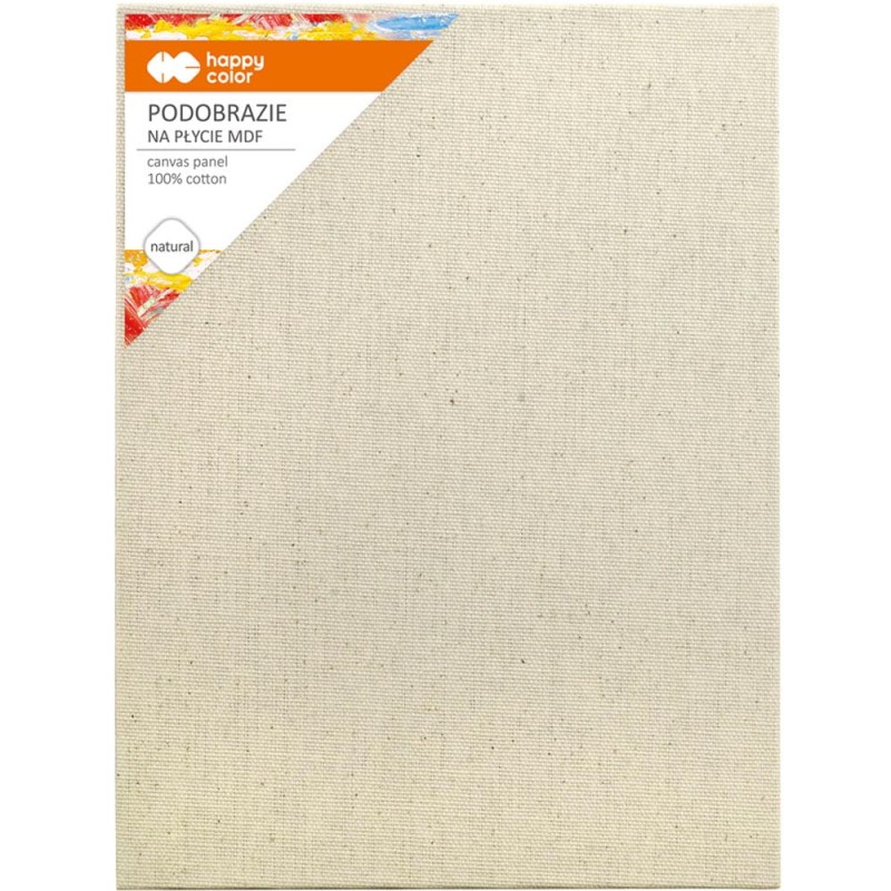 Tablica malarska naturalna Happy Color 40 x 60 cm
