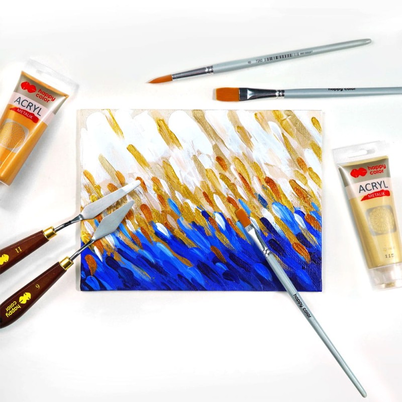 Tablica malarska naturalna Happy Color 40 x 60 cm