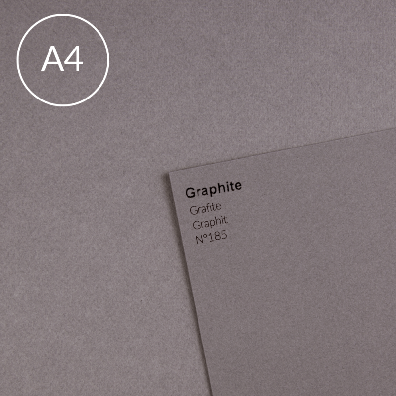 Papier Canson Mi-Teintes A4, 160 g, 25 ark. - 185 Graphite