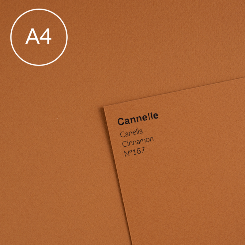 Papier Canson Mi-Teintes A4, 160 g, 25 ark. - 187 Cinnamon