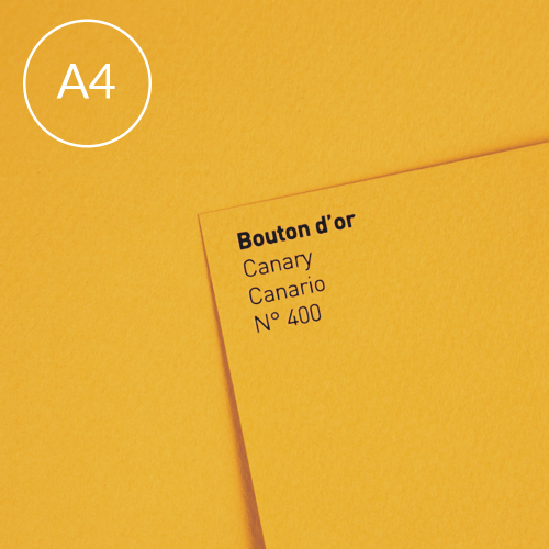 Papier Canson Mi-Teintes A4, 160 g, 25 ark. - 400 Canary