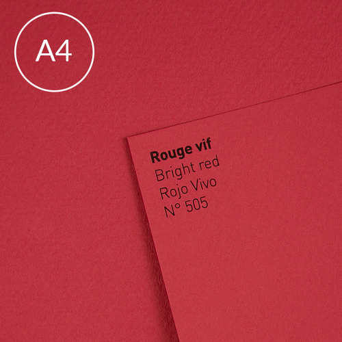 Papier Canson Mi-Teintes A4, 160 g, 25 ark. - 505 Red